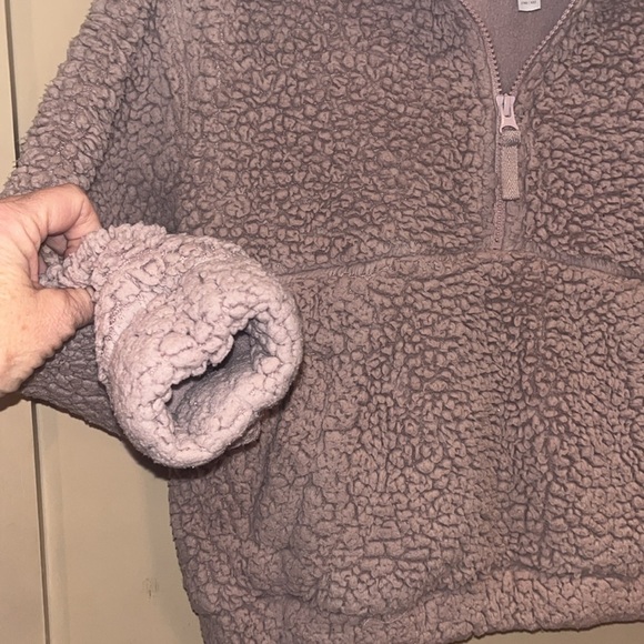 Modetta fleece hoodie preowned size med 10/12 laven color - Picture 4 of 8